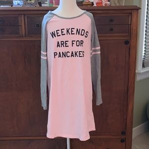 Girls Sleepshirt “Weekends are for Pancakes”